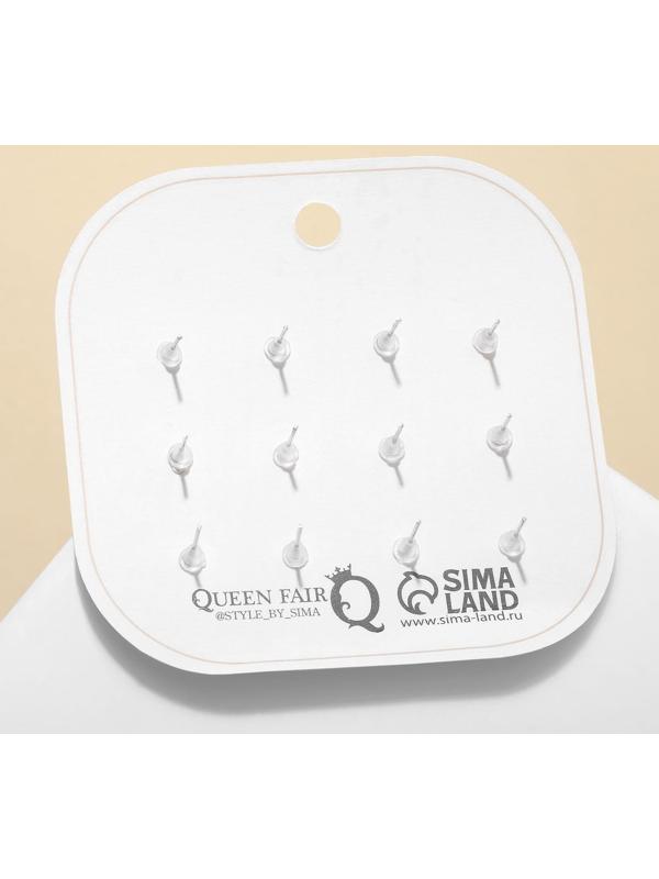 Пусеты 6 пар 