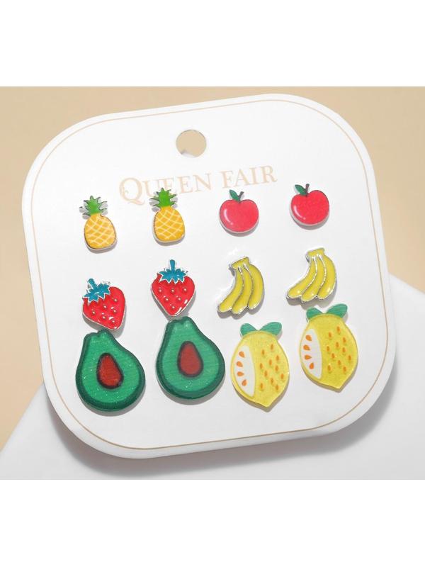 Пусеты 6 пар 