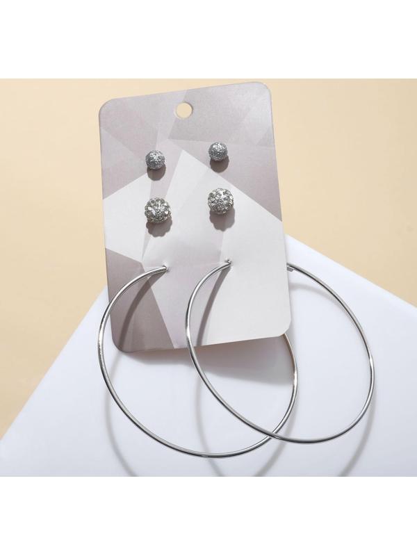 Пусеты 3 пары 