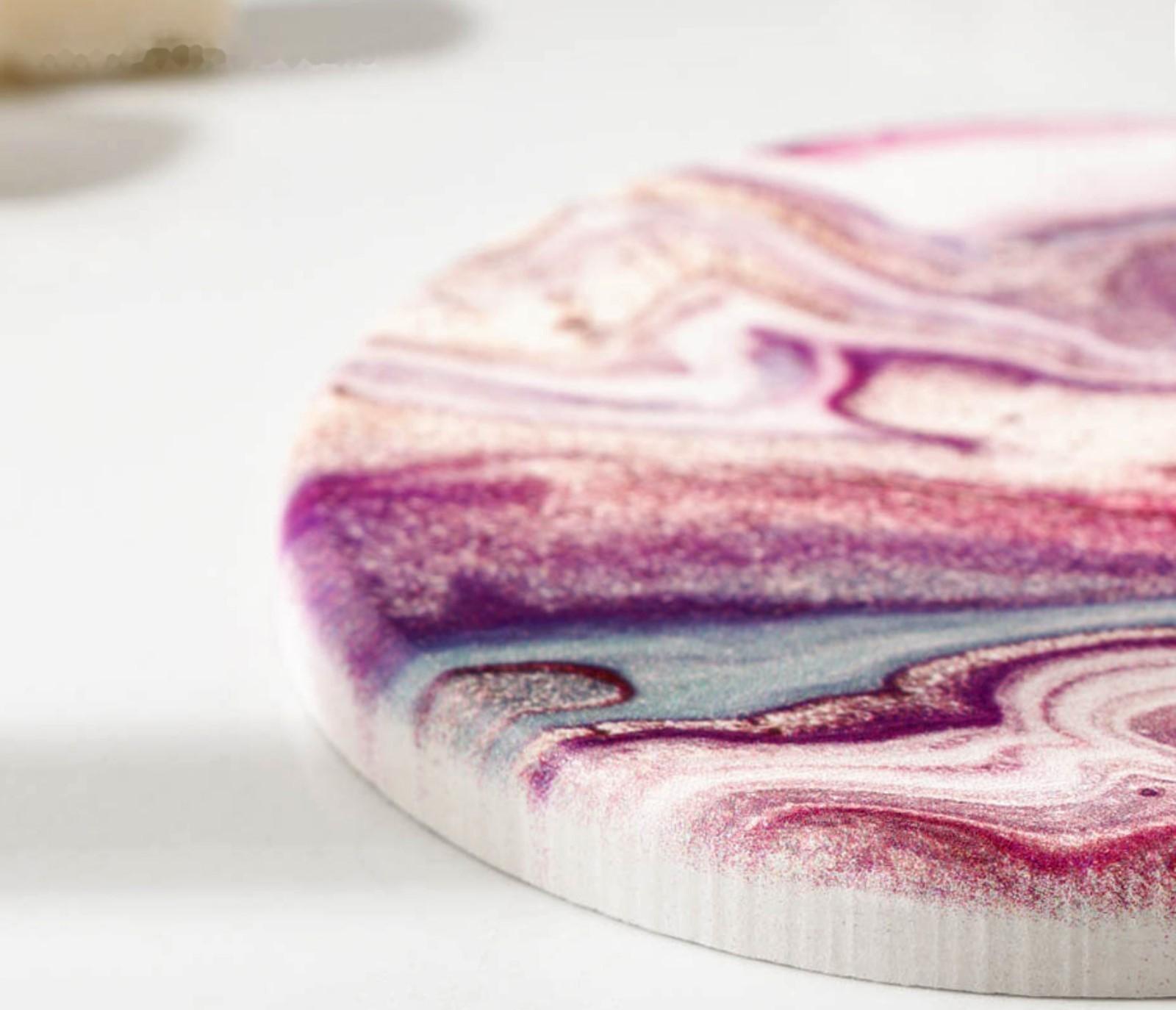 Подставка под горячее Pink illusion, 10×10 см