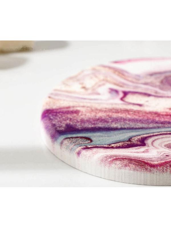 Подставка под горячее Pink illusion, 10×10 см