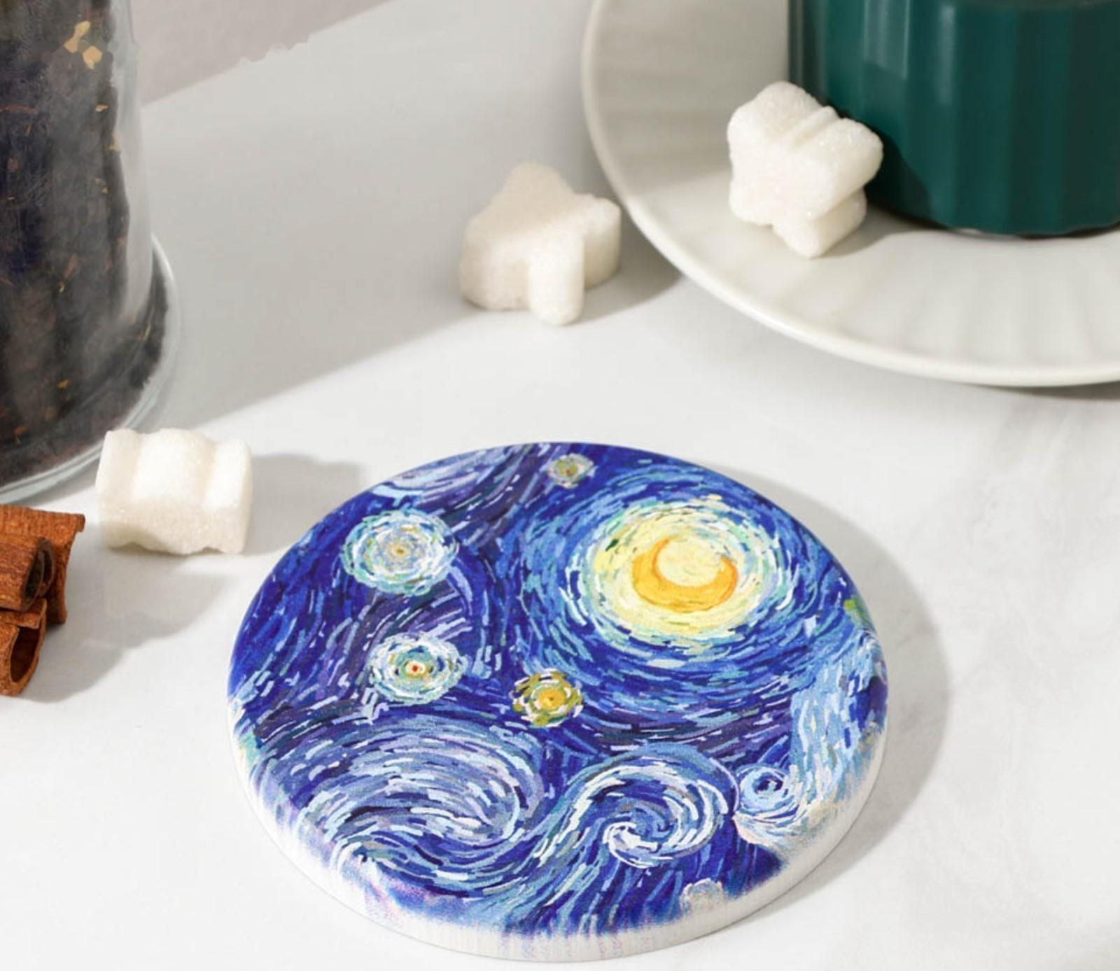 Подставка под горячее Starry night, 10×10 см