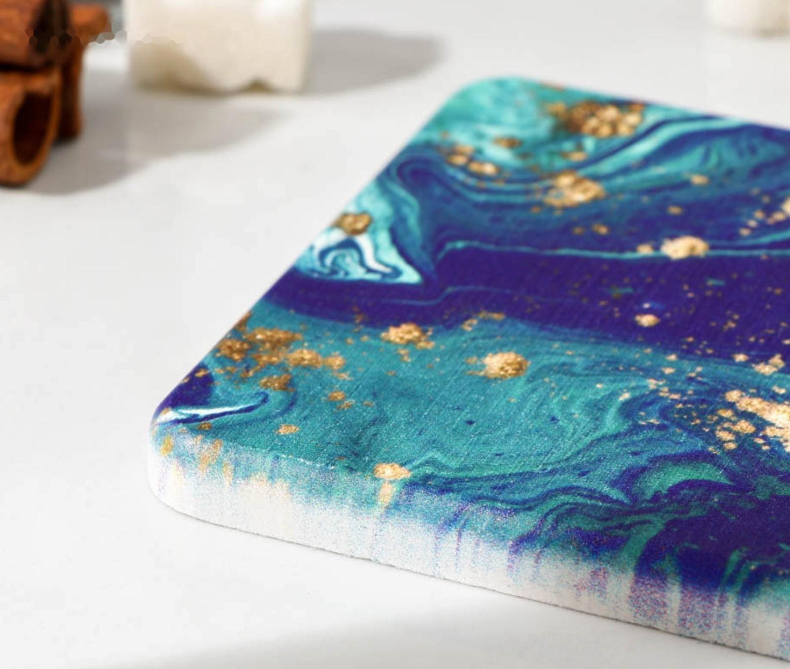 Подставка под горячее Blue illusion, 10×10 см