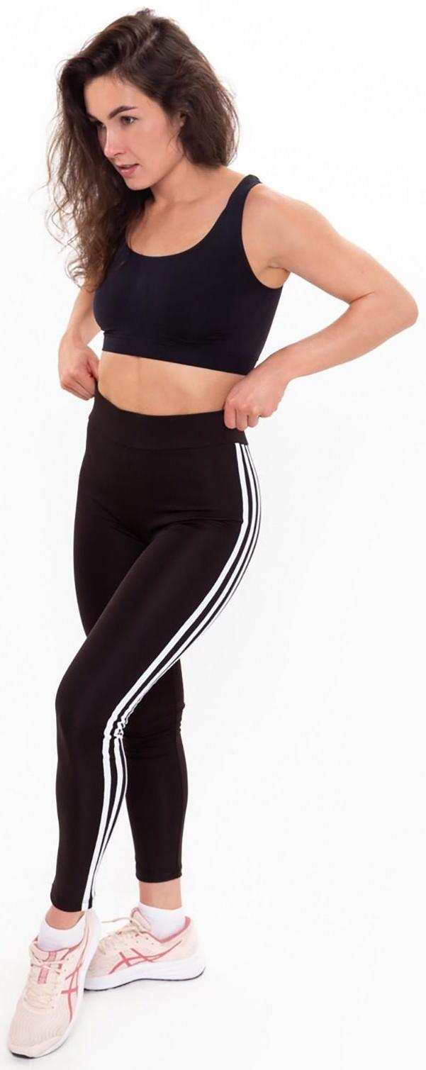 Леггинсы женские, цвет чёрный, размер 44