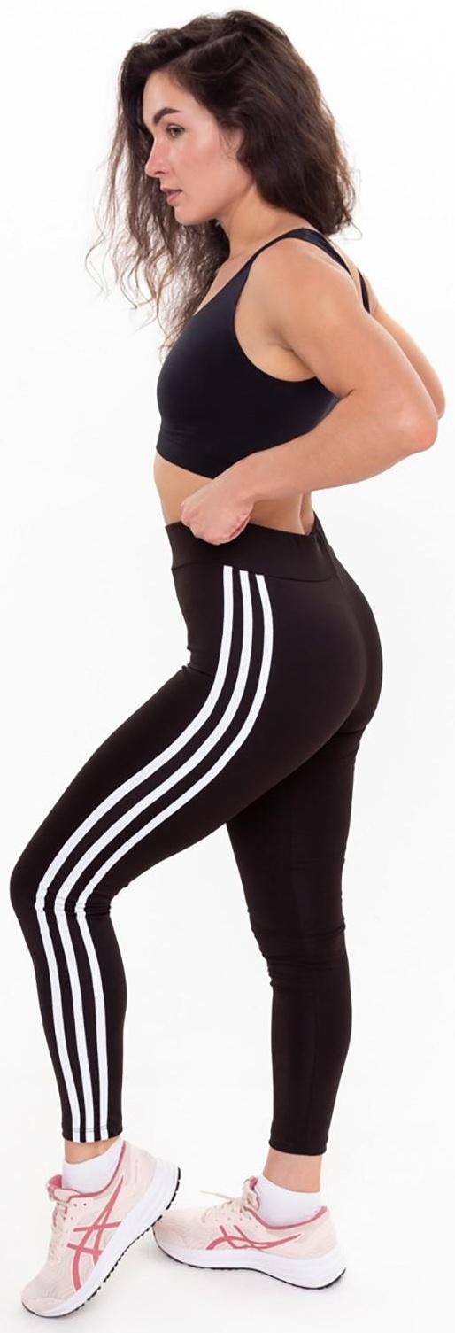 Леггинсы женские, цвет чёрный, размер 44