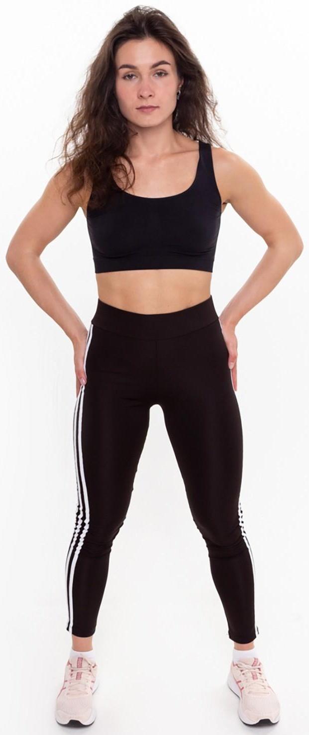 Леггинсы женские, цвет чёрный, размер 44