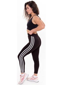 Леггинсы женские, цвет чёрный, размер 44