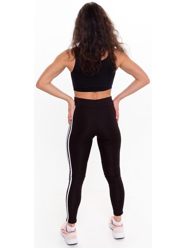 Леггинсы женские, цвет чёрный, размер 44