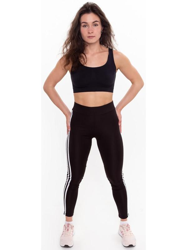 Леггинсы женские, цвет чёрный, размер 44