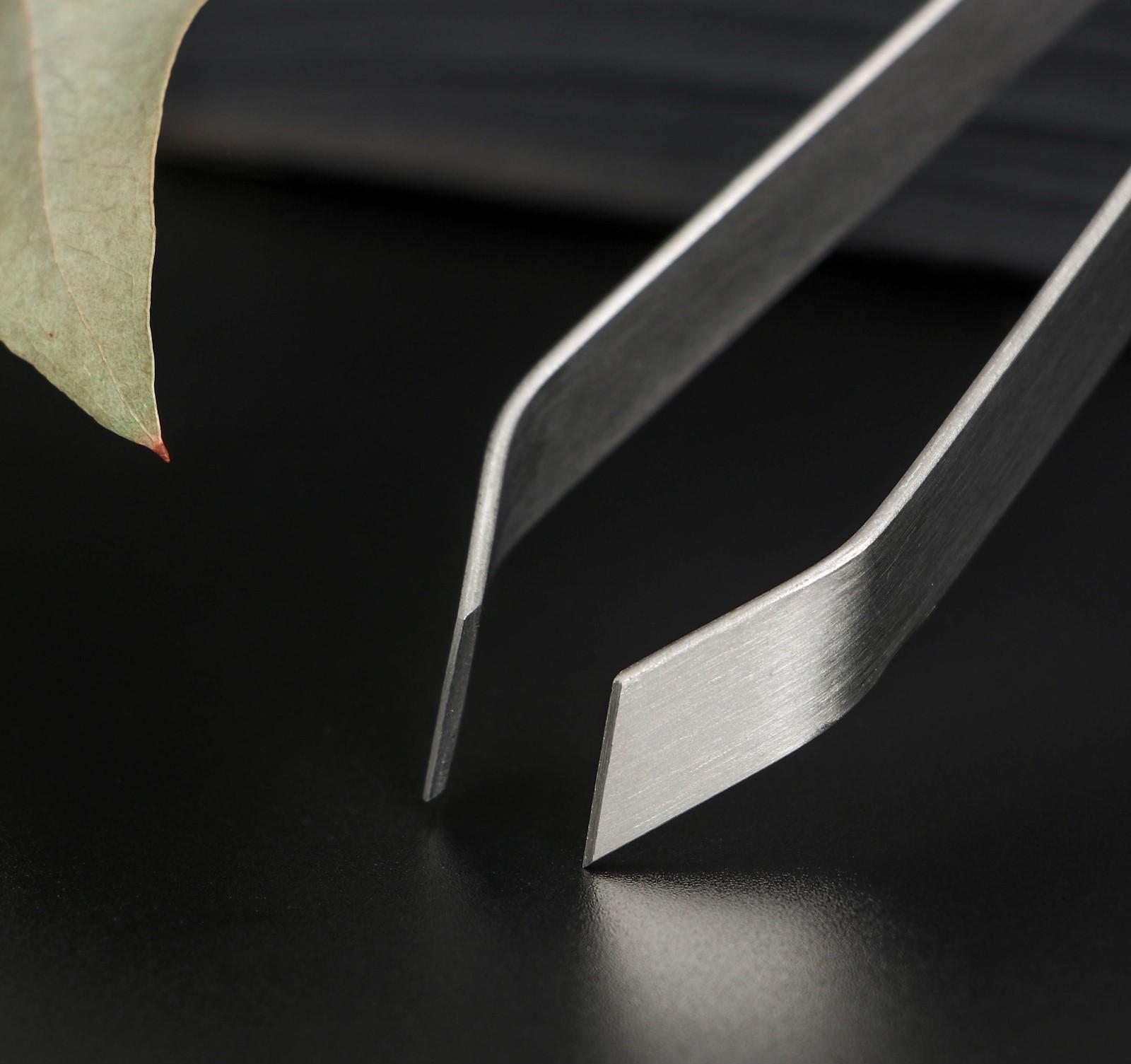 Щипцы-пинцет Доляна «Металлик», для удаления костей, 12 см, нержавеющая сталь, цвет серебряный