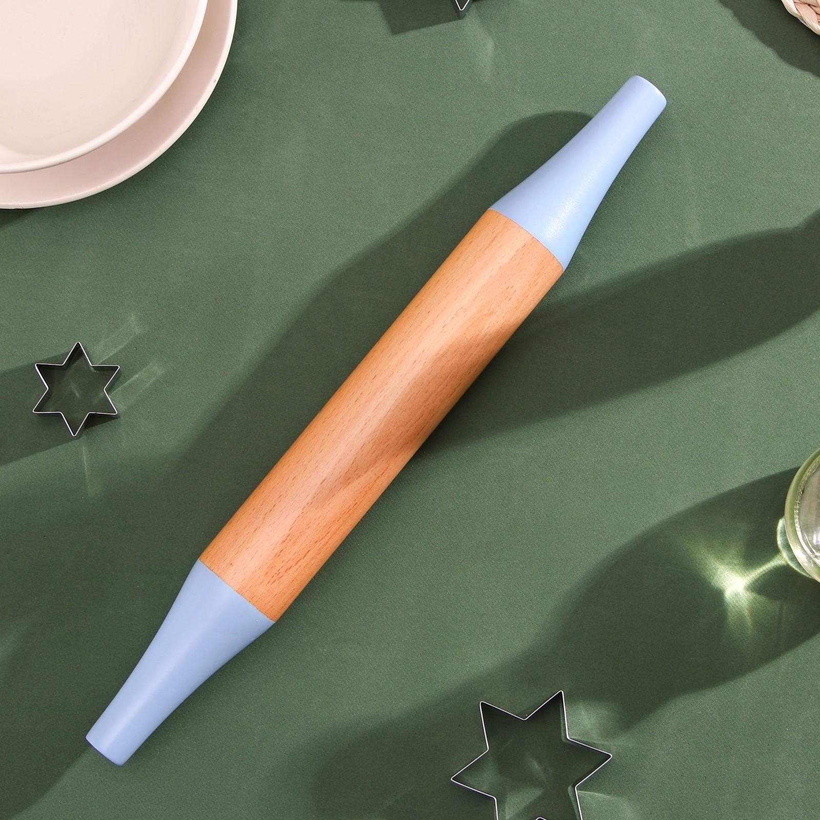 Скалка Heaven, 39×4,5×4,5 см, цвет голубой