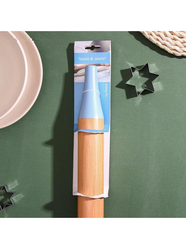 Скалка Heaven, 39×4,5×4,5 см, цвет голубой