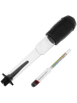 Ареометр LION, универсальный для электролита и тосола, в тубе с воронкой