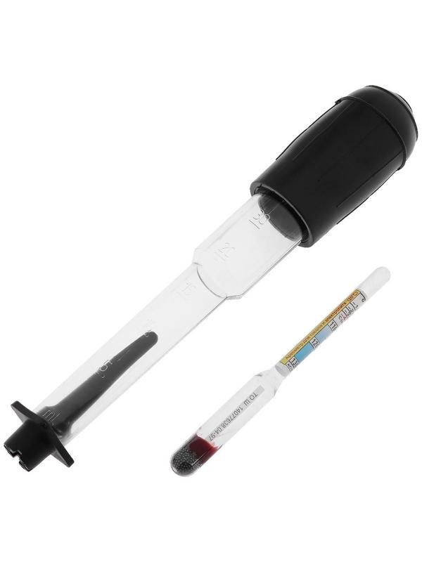 Ареометр LION, универсальный для электролита и тосола, в тубе с воронкой