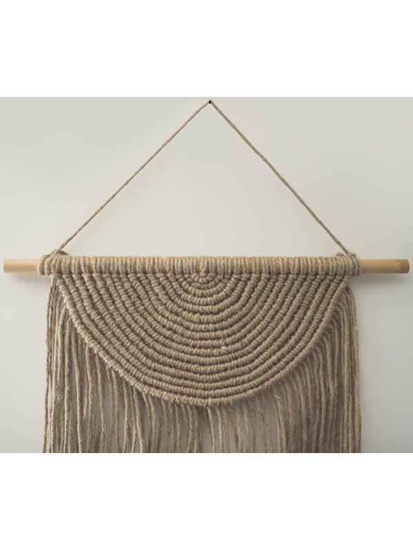 Палка-основа для макраме деревянная, без покрытия, d = 2,2 × 20 см