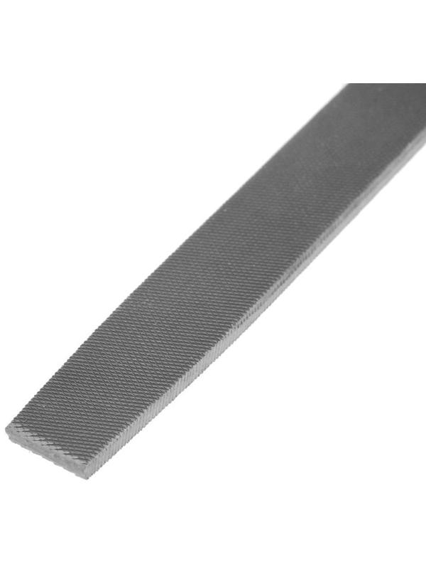 Напильник ТУНДРА, плоский, сталь У10, без рукоятки, №2, 150 мм