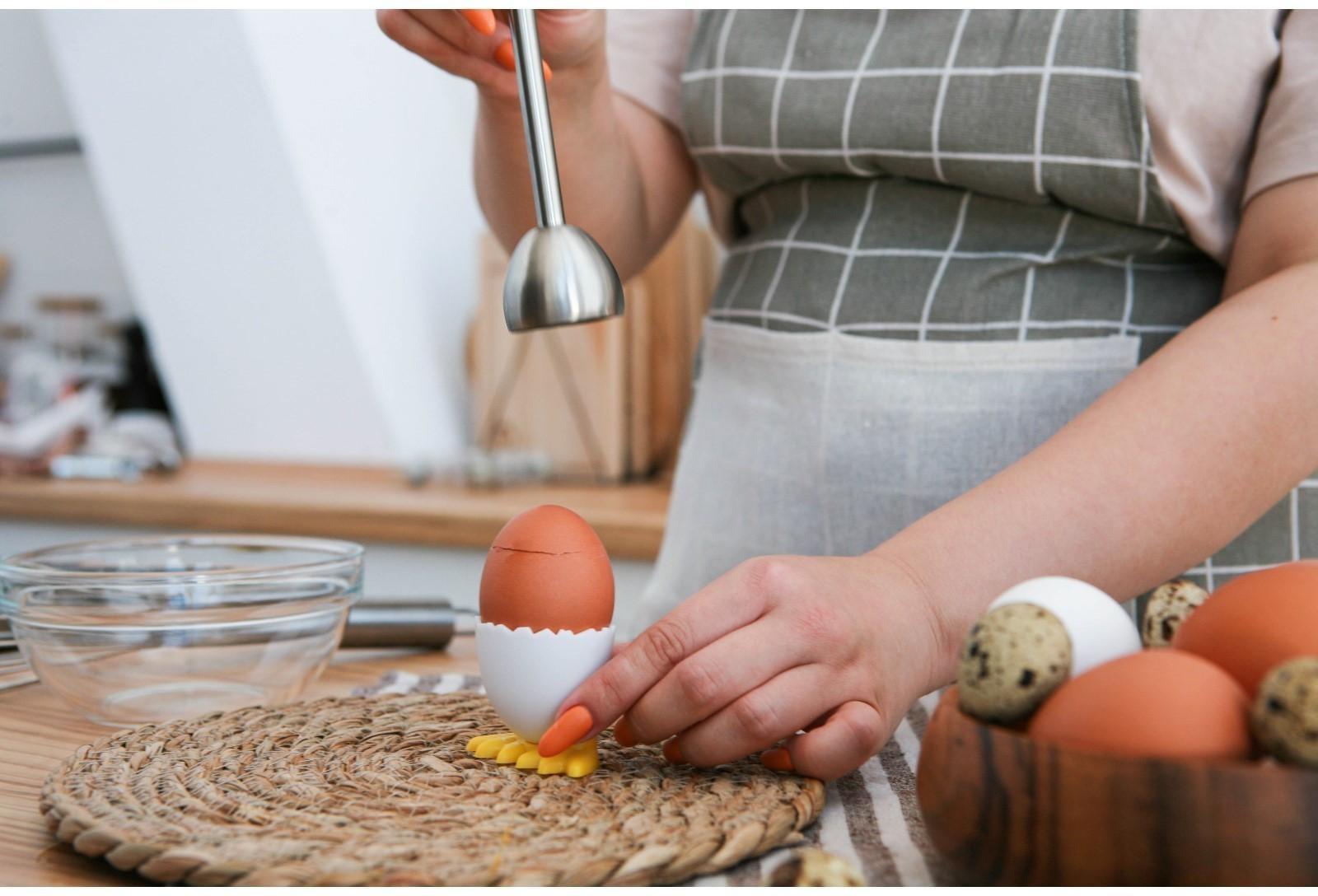 Яйце-битер, 13,3×4,3 см, нержавеющая сталь, цвет хромированный