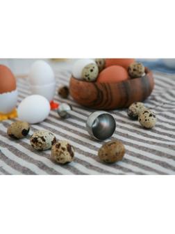 Яйце-битер, 13,3×4,3 см, нержавеющая сталь, цвет хромированный