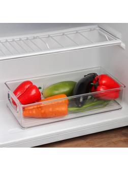 Контейнер для холодильника Berkana, 31,2×15,2×7,5 см, цвет прозрачный