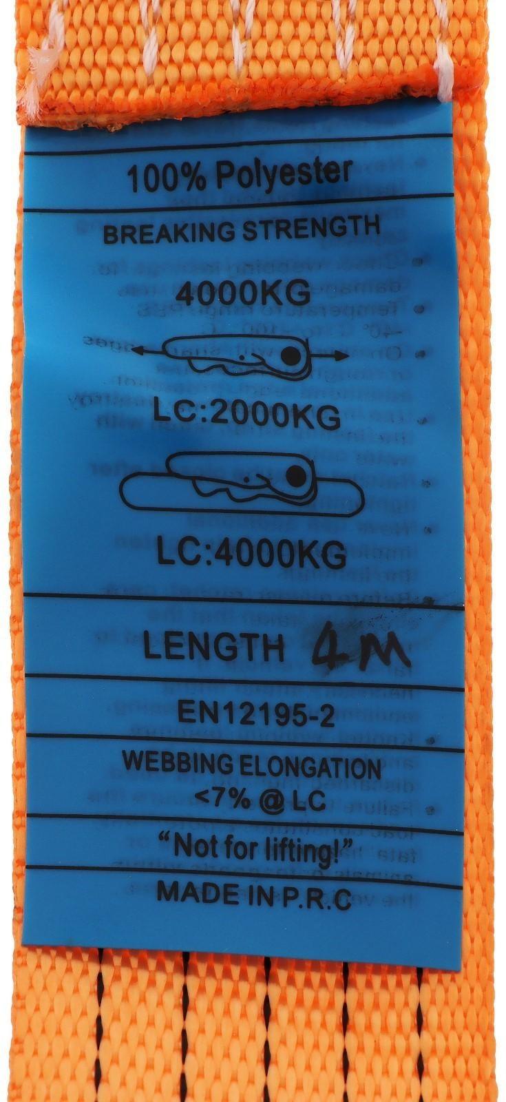 Стяжка груза с механизмом, ширина ленты 50 мм, нагрузка 3000 кг, длина 3,2 м