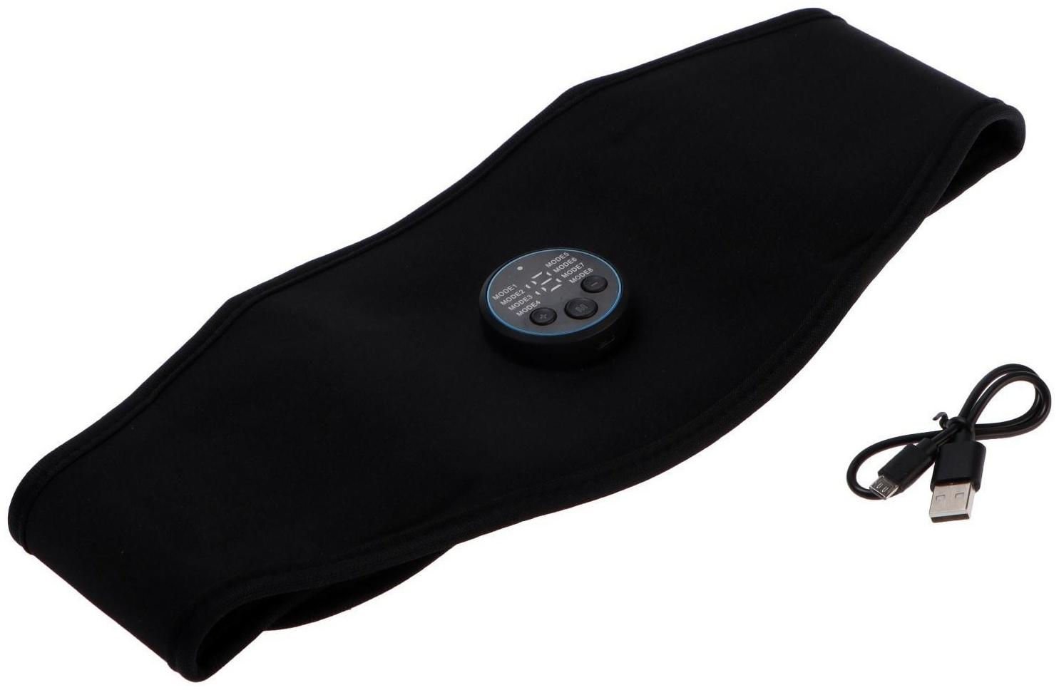 Пояс для похудения LEM-02, 8 режимов, 15 скоростей, АКБ, 150 мАч, от USB