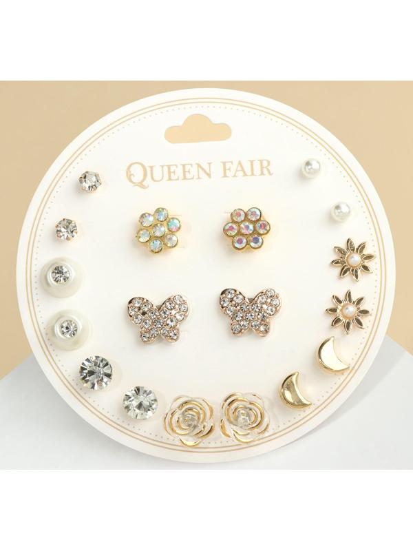 Пусеты 9 пар 