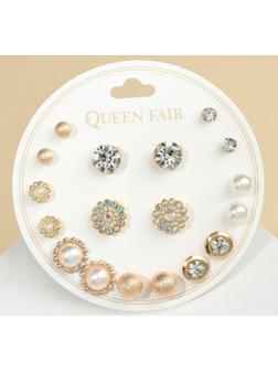 Пусеты 9 пар 