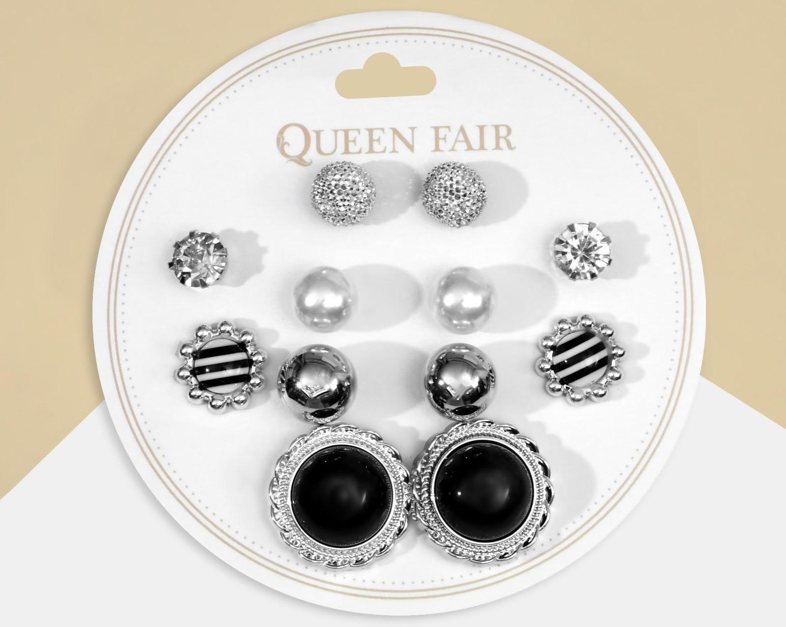 Пусеты 6 пар 