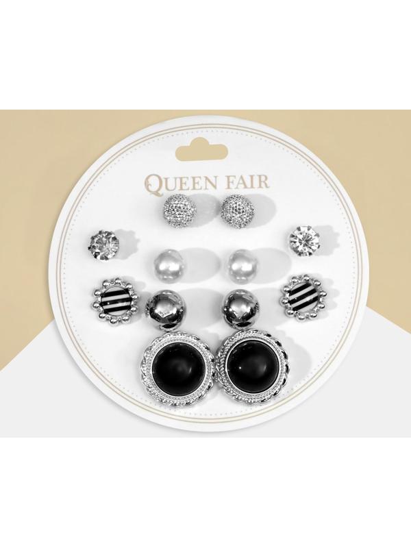 Пусеты 6 пар 