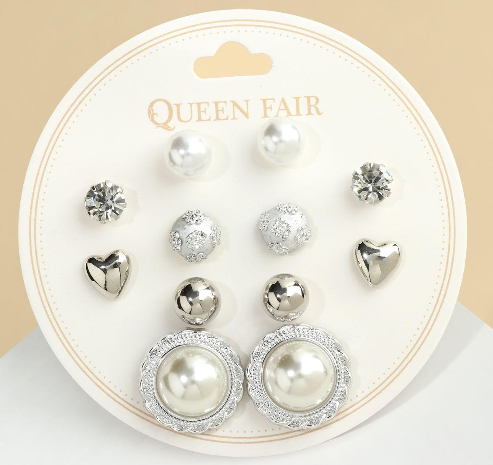 Пусеты 6 пар 