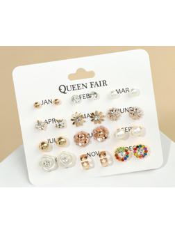 Пусеты 12 пар 