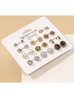 Пусеты 12 пар 