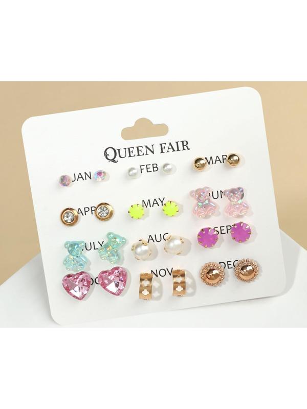 Пусеты 12 пар 