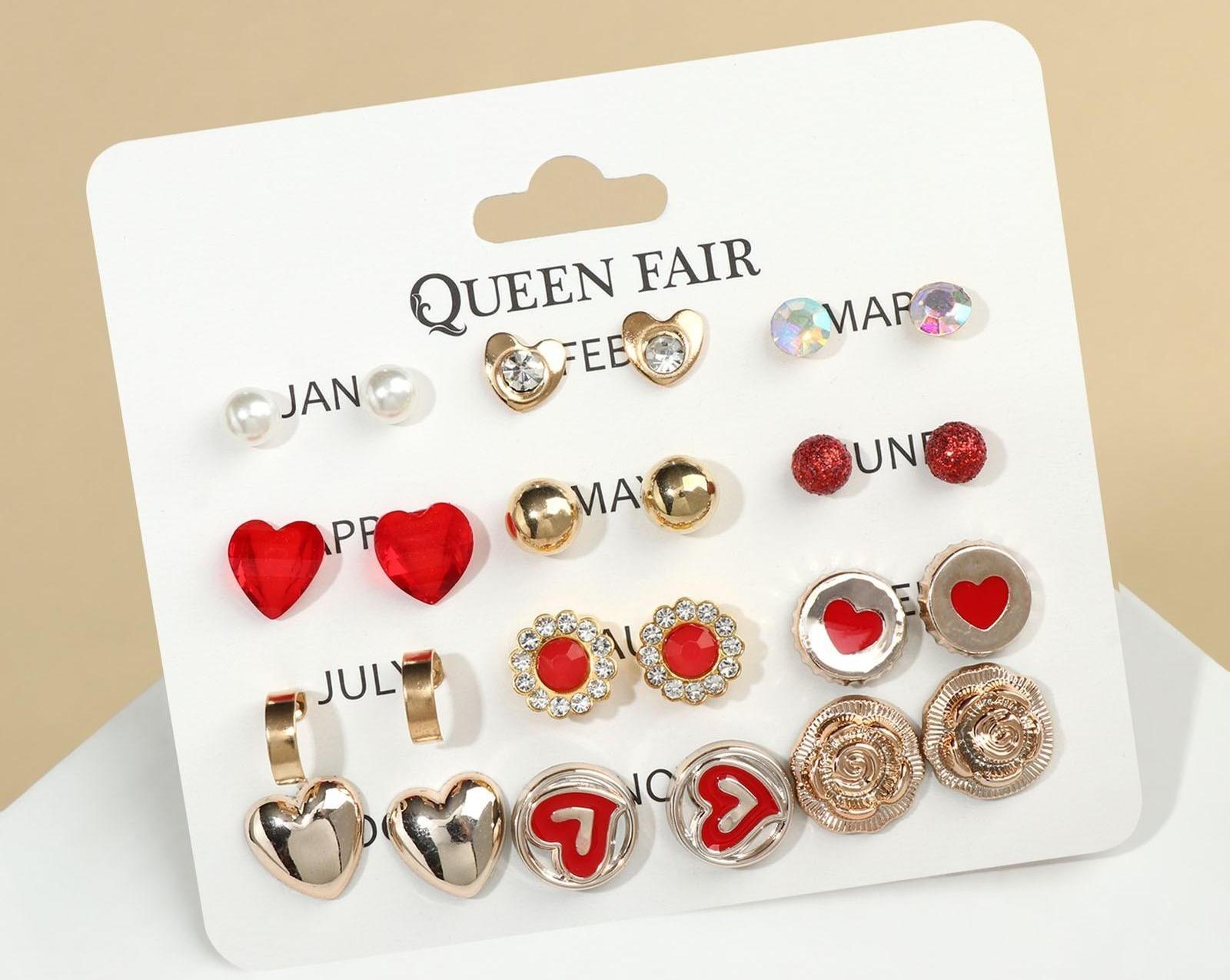 Пусеты 12 пар 