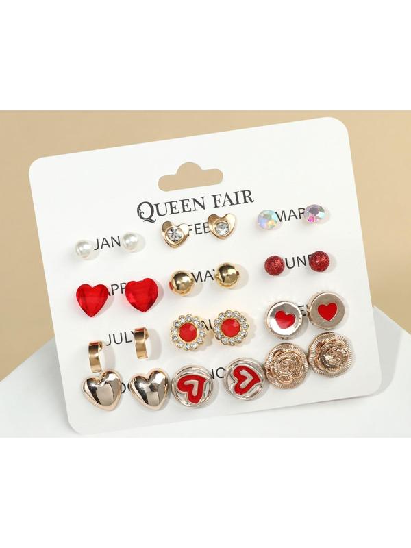 Пусеты 12 пар 