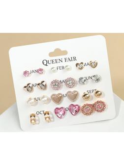 Пусеты 12 пар 