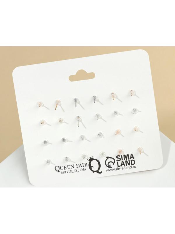 Пусеты 12 пар 