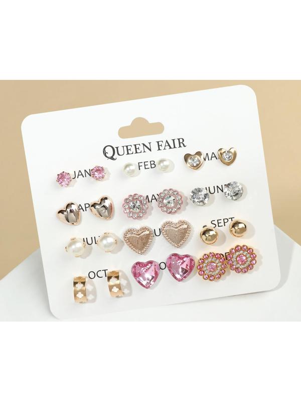 Пусеты 12 пар 