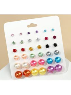 Пусеты 18 пар 