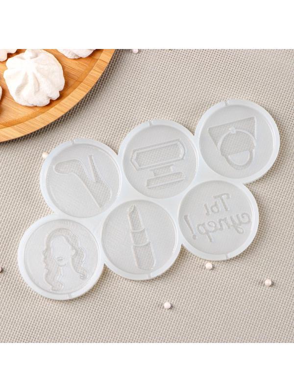 Силиконовая форма «Женский набор», 22×11 см, ячейка d=6 см, цвет прозрачный