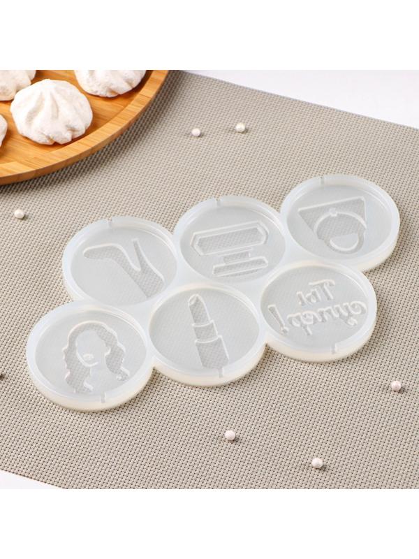 Силиконовая форма «Женский набор», 22×11 см, ячейка d=6 см, цвет прозрачный