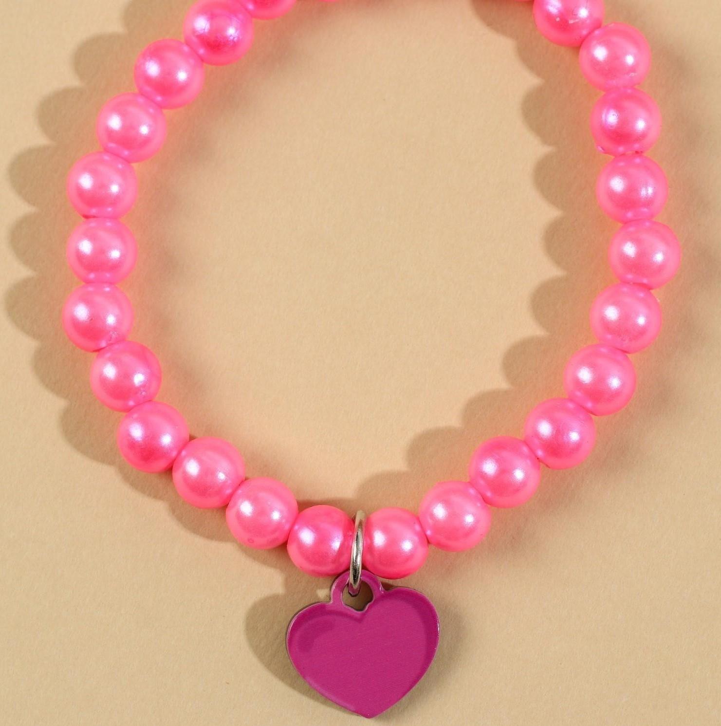 Набор бижутерии «Самой сказочной» бусы и браслет