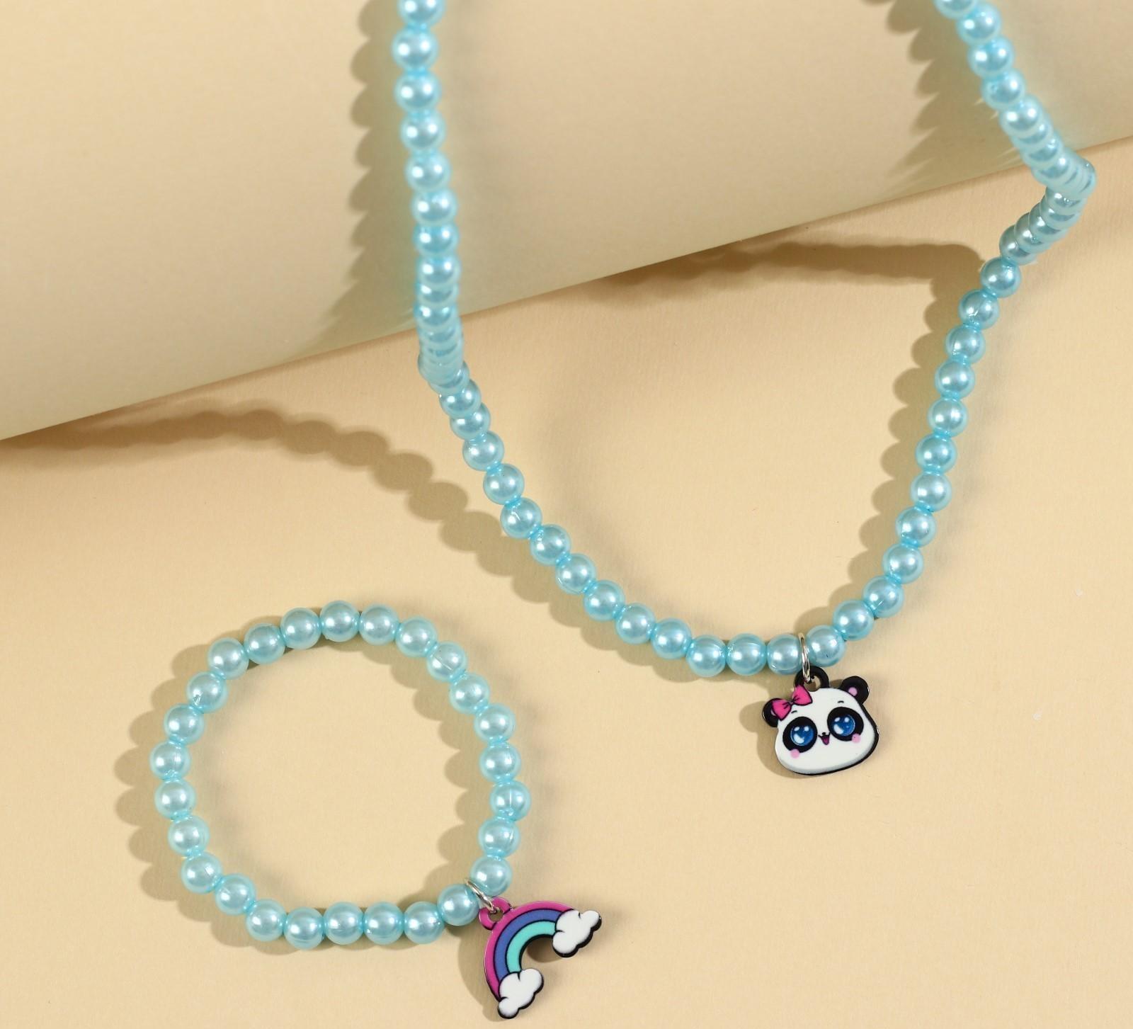 Набор бижутерии «Magic girl» бусы и браслет