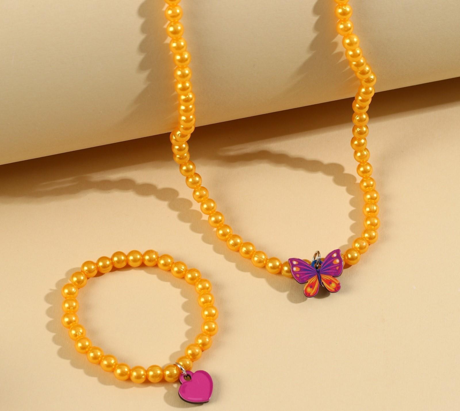 Набор бижутерии «Волшебство вокруг» бусы и браслет