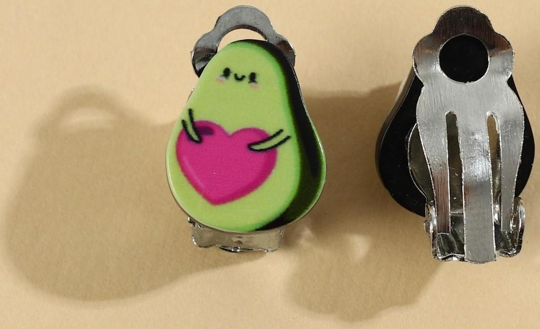 Набор бижутерии «Модно, стильно, авокадно » браслет, серьги, кольцо