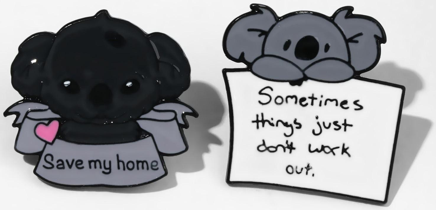 Набор значков (2 шт.) 