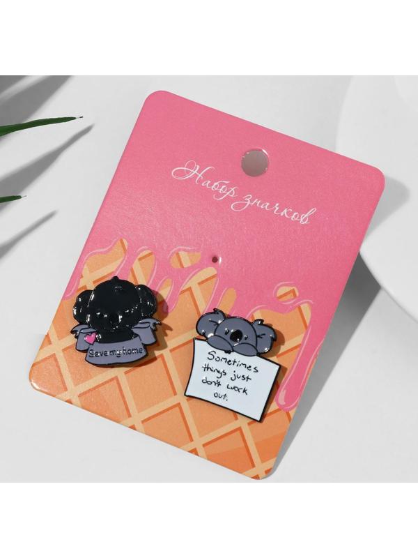 Набор значков (2 шт.) 