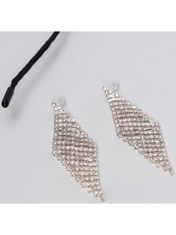 Карнавальный набор «Зайка моя» (ободок + серьги)