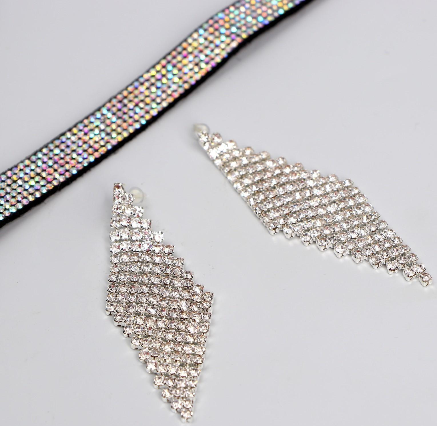 Карнавальный набор «Неотразима» (ободок+чокер+серьги)