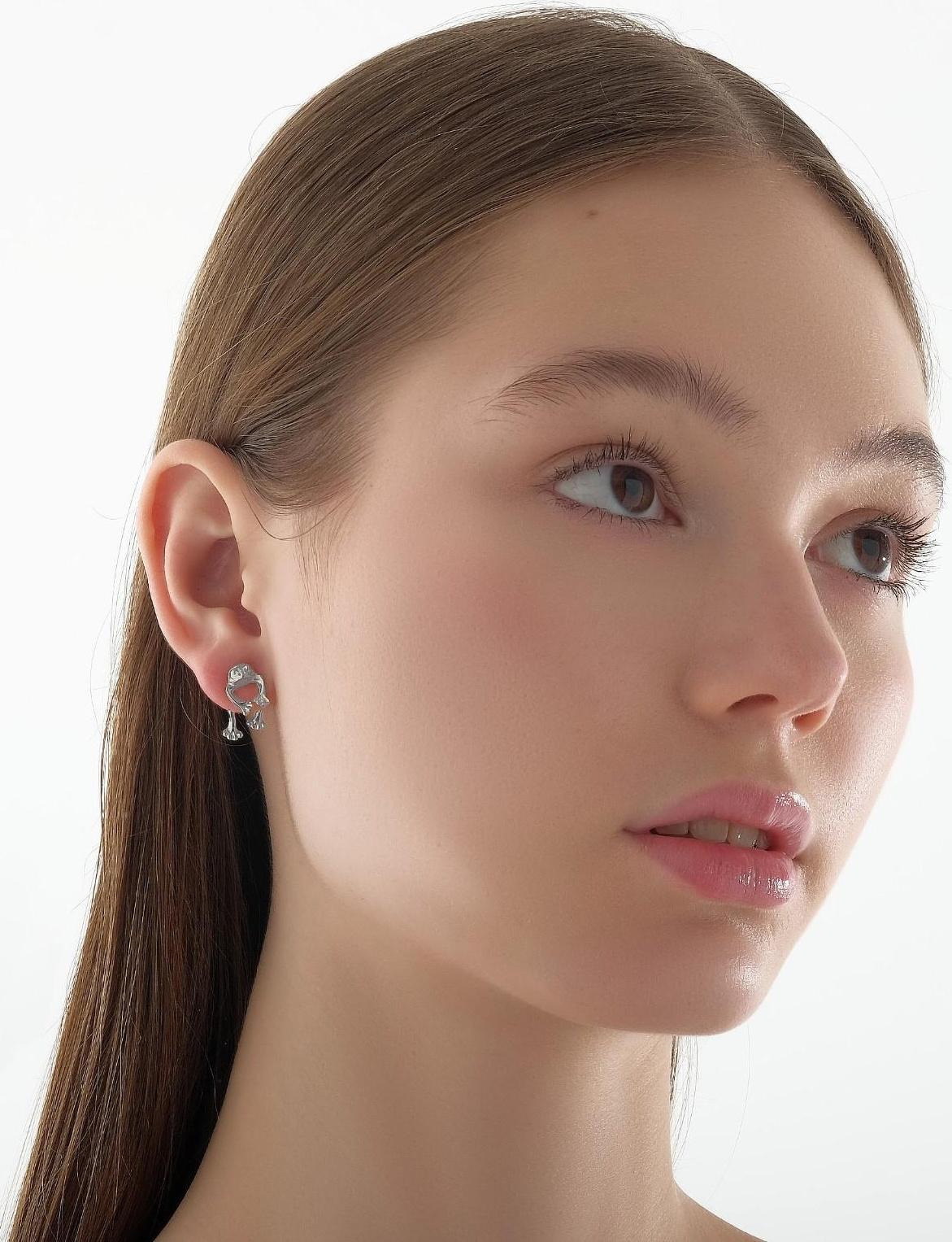 Серьги металл 